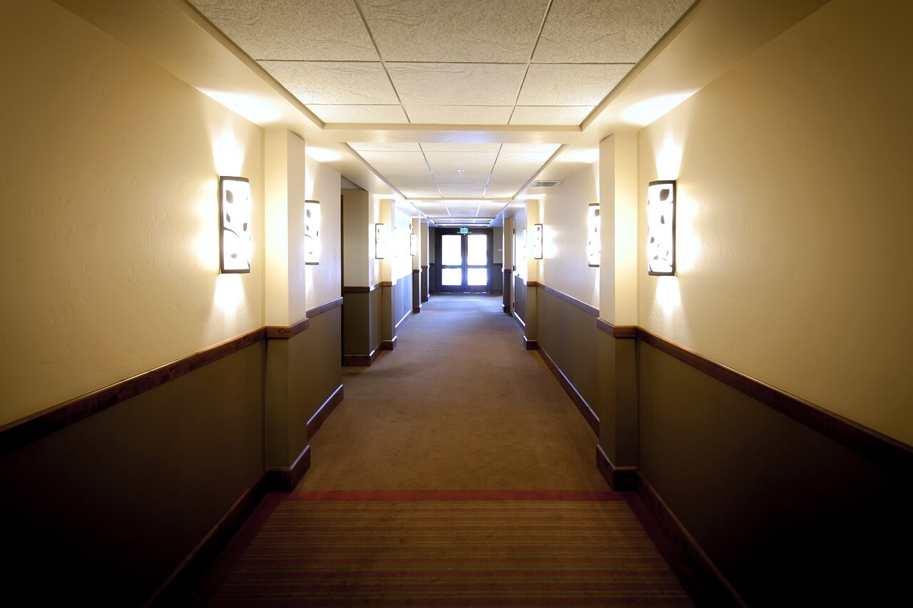 low ceiling hallway lighting